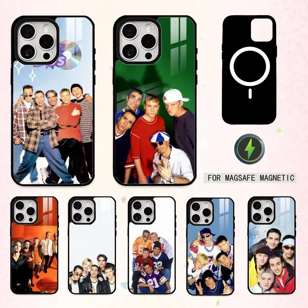 

Pop Icons B-Backstreet B-Boys BSB Phone Case For iPhone17,16,15,14,13,12,11 Plus,Pro Max Magnetic For Magsafe Wireless Charging