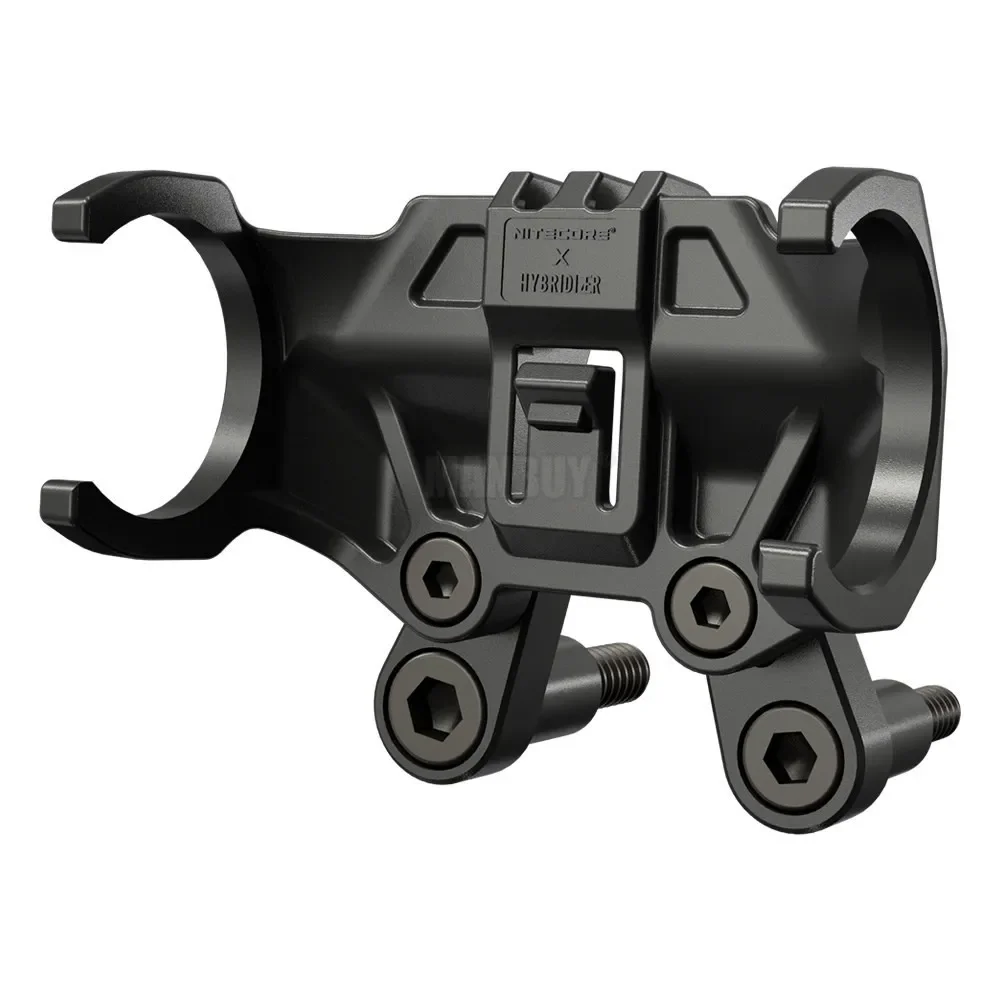 2026 NITECORE BM06 Mountain Bike Mount For HC60 UHE HC65 UHE HC68 HC65V2 NU43 NU45 Adjustable Headlamp Sports Camera Interface