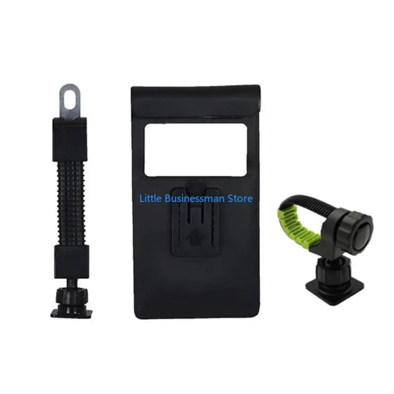 Verstellbare Fahrrad-Smartphone-Halterung, komplettes Drehsystem für 7-Fuß-Geräte M76A – Detail 4