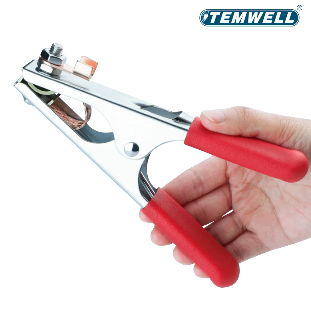 

TEMWELL 300A 500A 800A 1000A Welding ground clamp Thickening accessories welding clamp argon arc welding machine grounding clamp