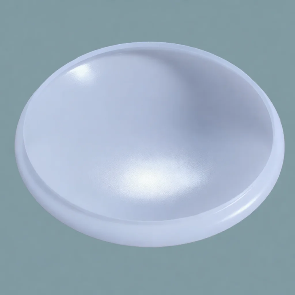 Modern Round Acrylic Lampshade Ceiling Light Cover White Replacement Shade Durable Lighting Accessory For Home Improvement