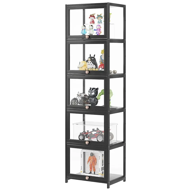 Living Room Cabinets Display Vitrine Stand Bookshelves Library Furniture Rack Shelf Home Decor Storage Makeup Organizer Gabinete