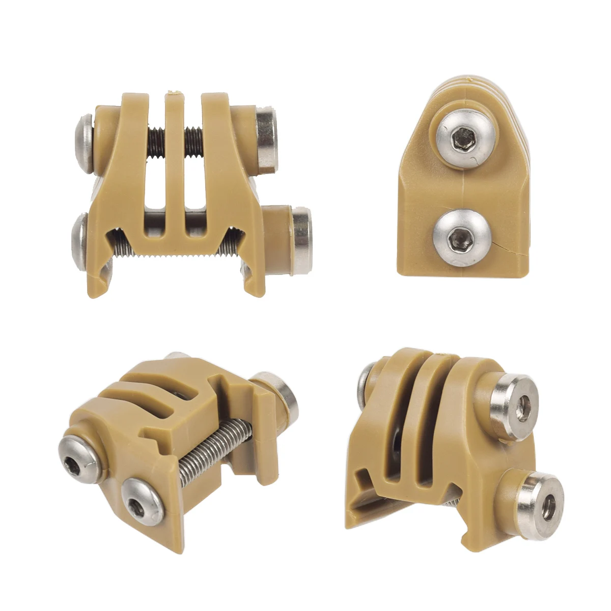 Sports Camera Fixing Mount for Picatinny Rail Mount Lightweight Action Camera Fixed Adapter Accessories for GoPro for OSMOAction