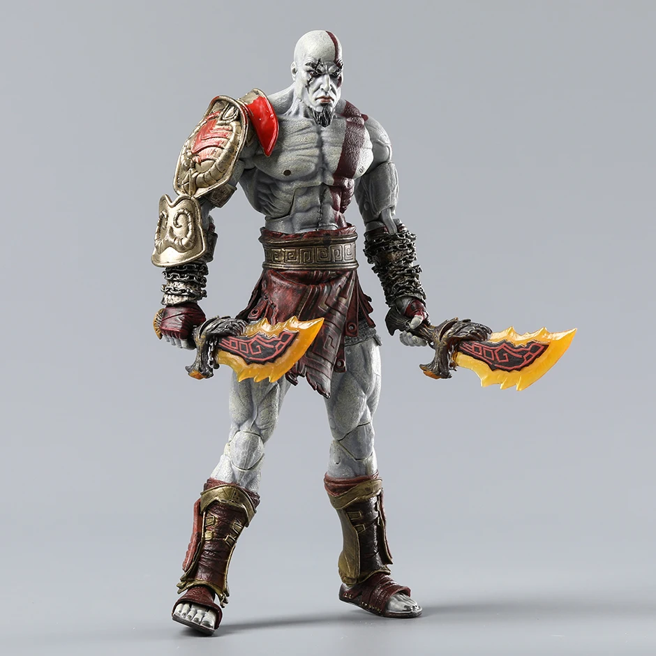 Neca-god of Wars 3 kratosゴーストof spartaアクションフィギュア、モバイルアセンブリ置物、モデル玩具