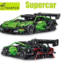 2025 New Technical Racing Sport Car Model Building Blocks Lamborghinis Racing Car City Speed Vehicle Supercar Brick Puzzle Toys