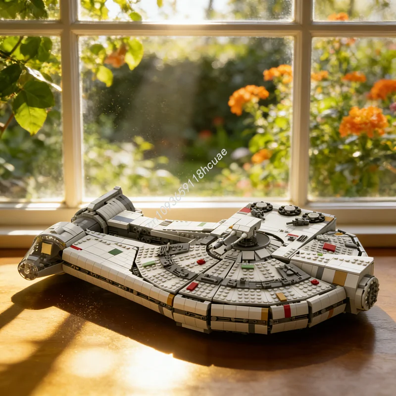 

2372 деталей MOC Star Battle YT Outrider, конструктор, архитектурные блоки, креативные рождественские подарки, игрушки, DIY, развивающая игрушка, строительные блоки