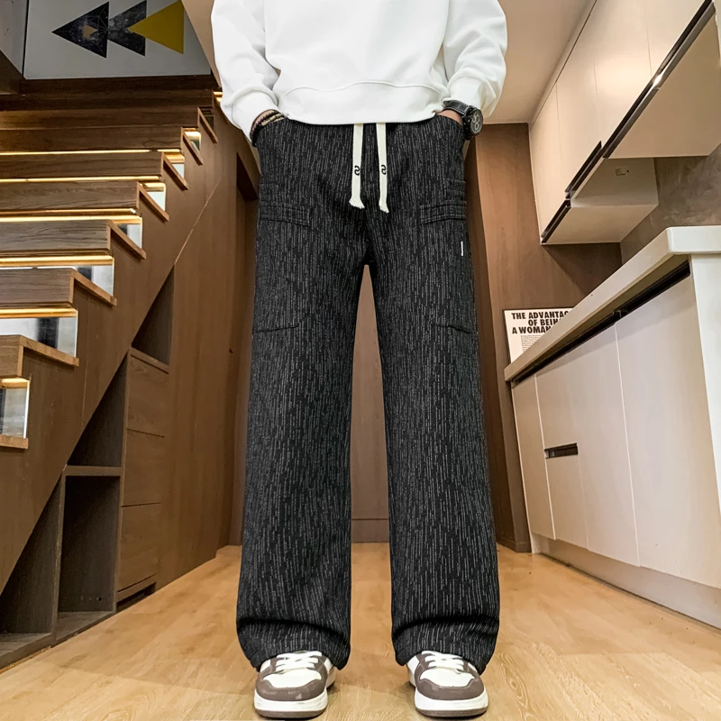 2026 Autumn Men's Loose-Fitting Fashionable Casual Pants