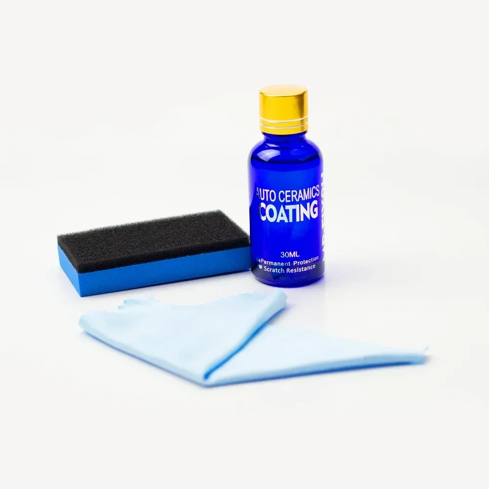 2PCS 9H เซรามิค Coat Super Hydrophobic Glass เคลือบชุด Polysiloxane และ NANO วัสดุสีรถกันน้ําฟิล์มภาษาโปลิชคํา