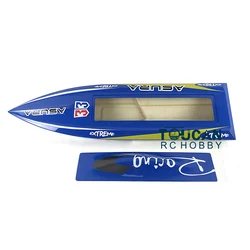 DTRC Toucanhobby H750 Prepainted Blue Electric Racing KIT RC Boat Hull Only for Advanced Player