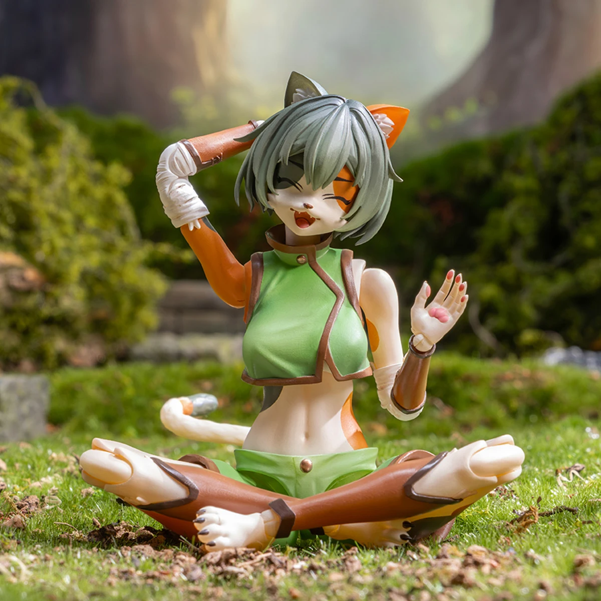 HiPlay LADoTOYS 1/12 Adventure Squad Calico Cat Girl Tonia Tigris Herbalist Version Actionfiguren