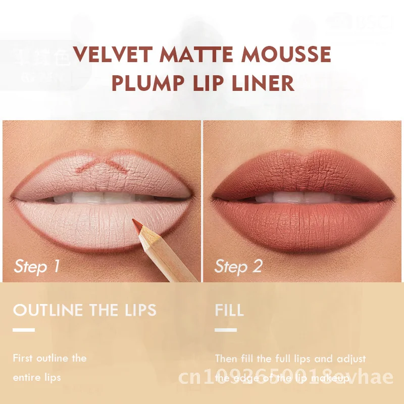 Pudaier 12 colori rossetto opaco set di matite per labbra migliorano la carnagione penna universale per trucco labbra prodotto di bellezza transfrontaliero