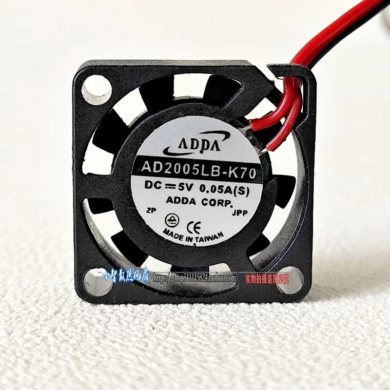 ORIGINAL AD2005LB-K70 5V 0.05A 2006 20*20*06mm KIPAS PENDINGIN RADIATOR BARU