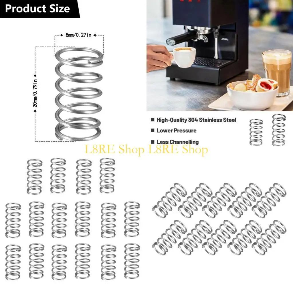 L8RE Machines Springs سهلة التثبيت آلة القهوة الينابيع المخروطية الربيع