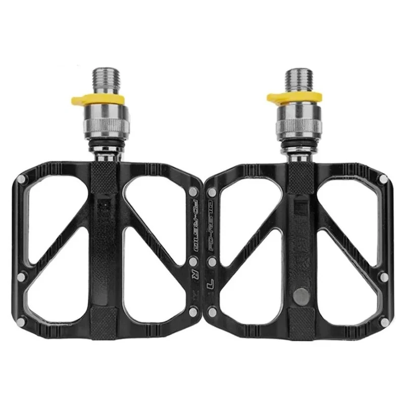 

Aluminum Alloy Quick Release Pedal Anti-slip Bike 3 Bearing Pedals Bicycle Parts Ultralight Road Bicycle Pedal