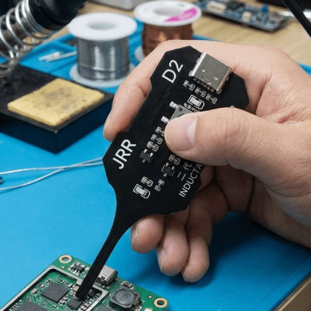 High Accuracy Motherboard Coil Tester Quick Investigation Professional Electromagnetic Induction Tester Easy To Use