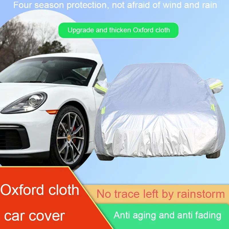 Used for 2016-2025 Porsche 718 Boxster Cayman Spyder, anti-ultraviolet, sunshade, rain, snow, dust cover, thick car cover