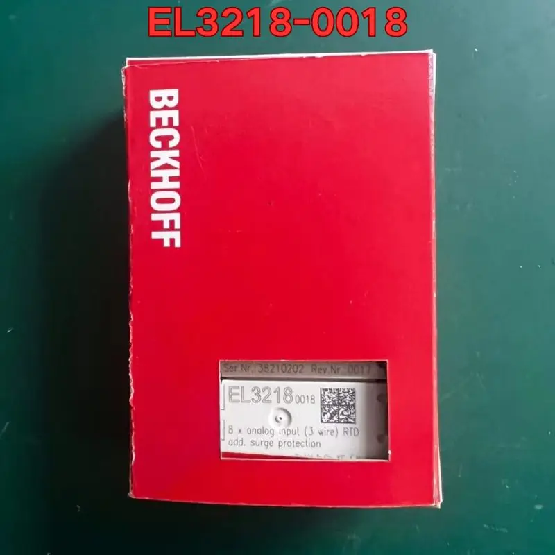 

New Beckhoff module EL3218-0018