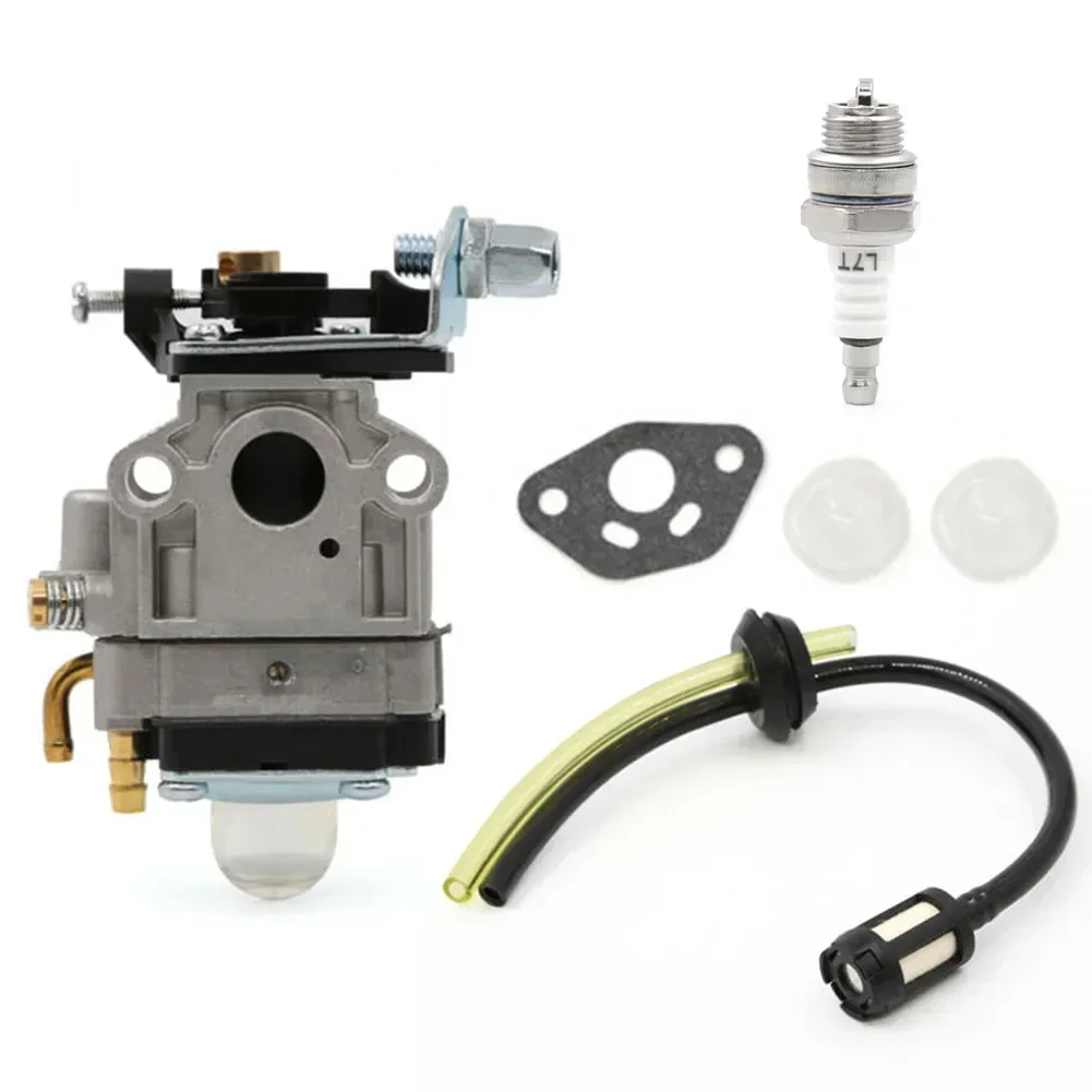 Gasoline Carburetor Spark Plug 10mm Inlet For AL-KO Brushcutter BC410 BC 4125 4535 Brush Cutter Engine Lawnmower Spare Part