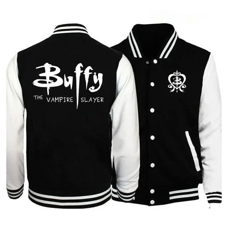 

TV movie Buffy the v-vampire slayer jacket sweatshirts women men coat baseball uniform jacket couple print cardigan clothes tops