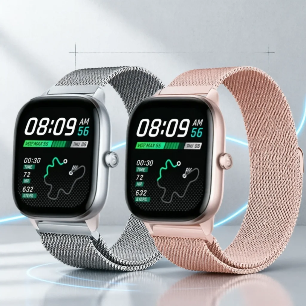 Milanese Loop Armband für Amazfit GTS 2 3 4 Band Mini 2e Bip 5-6 Armband für Amazfit GTR 2 3 4 Uhrenarmband Balance 2 1 Zubehör