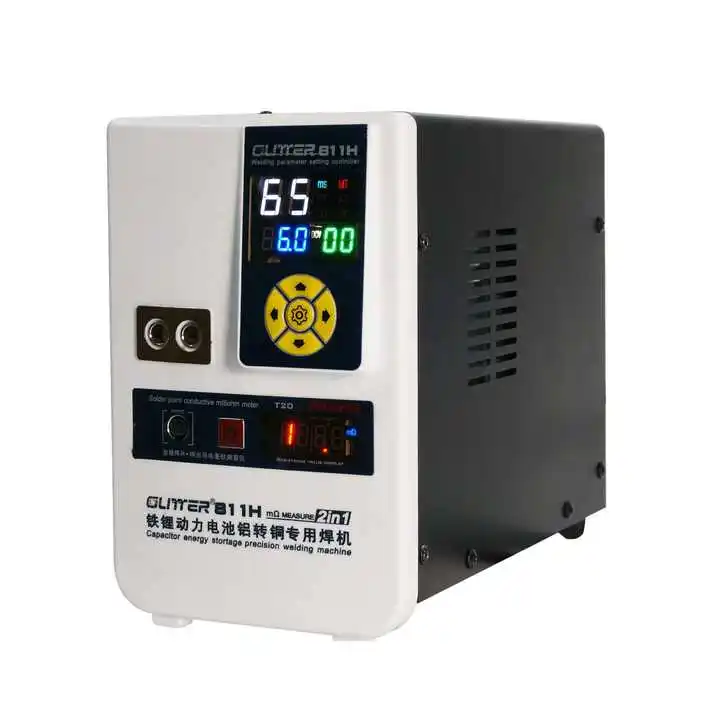 811H Glitter 42KW Industrial Grade Spot Welder Aluminum To Copper & Aluminum To Nickel For Lifepo4 Battery-New Condition