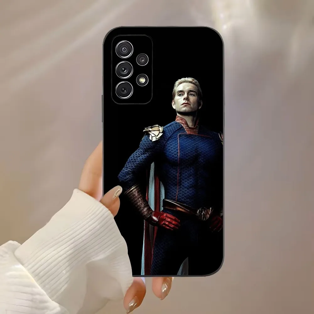 H-Homelander T-The B-Boys Phone Case For Samsung Galaxy A91,A80,A73,A72 ,A71,A53A52,A32 ,A31A22,A21s,A20,Black Cover