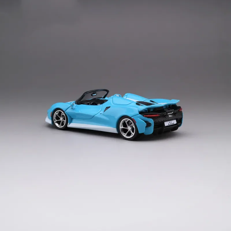 CM-model 1/64 Car  Elva miniature sports car sky blue alloy car model collection ornaments