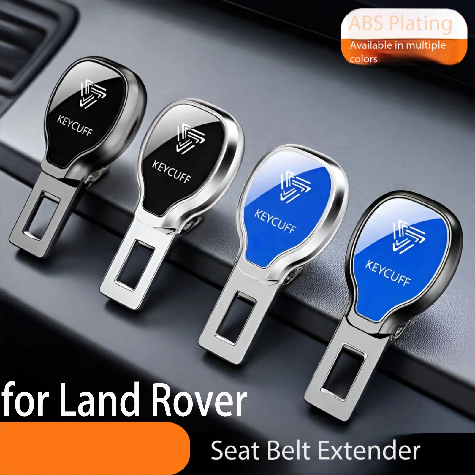 Car Seat Belt Clip Extender Safety Seatbelt Lock Buckle Plug Accessories For Land Rover Range Rover Evoque Sport Freelander Disc