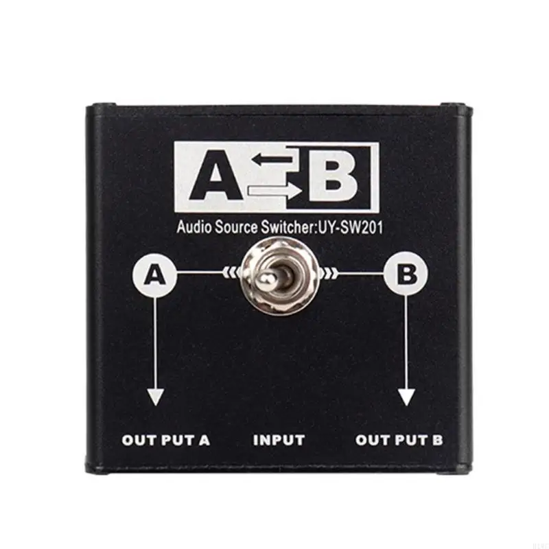 Metal 3.5mm Sound Switching Box Multiple Device Input Output Selectors