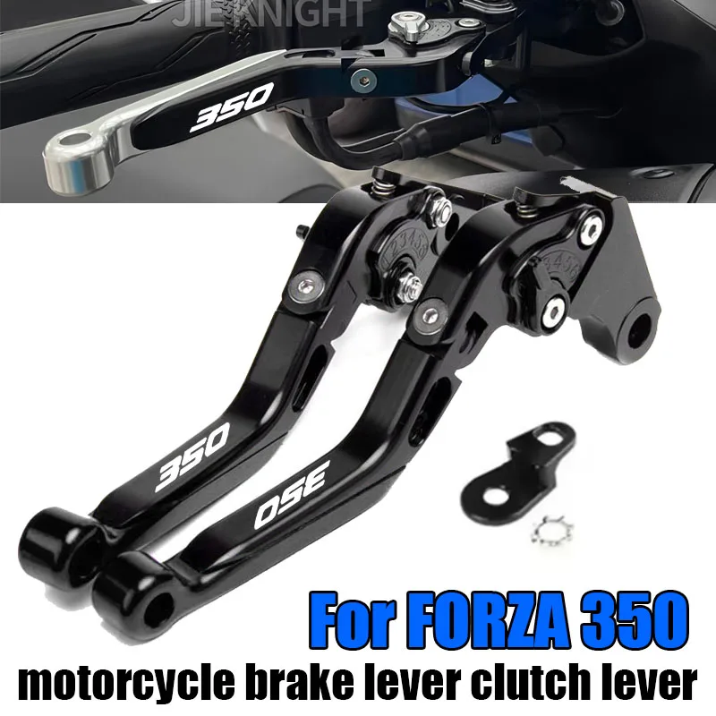 

For HONDA FORZA350 Forza 350 2020-2025 Parking Brake Lever Set Folding Handle Levers with Parking Lock Stopper Accessories