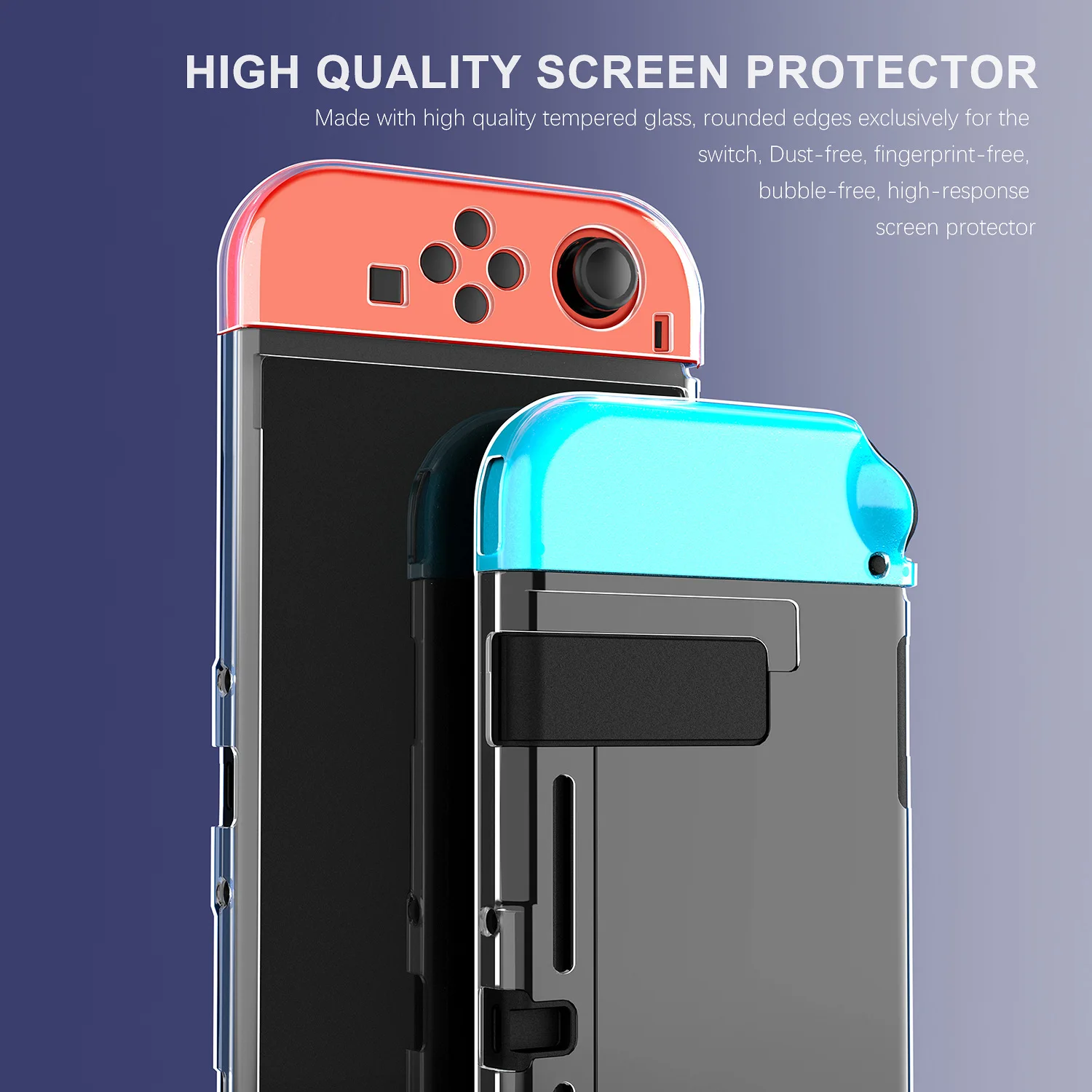 Juste de protection en TPU souple pour Nintendo Switch, étui anti-rayures ultra fin, accessoires de contrôleur de console, coque NS