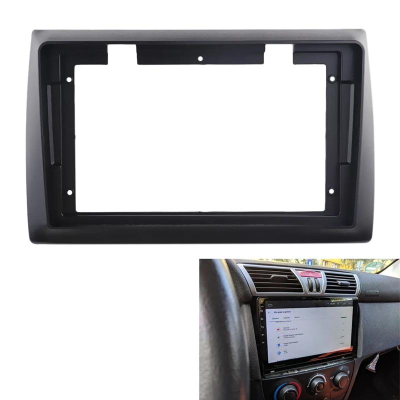 2Din Car Radio Fascia For FIAT Stilo 2001-2010 DVD Stereo Frame Plate Adapter Mounting Dash Installation Bezel Trim Kit