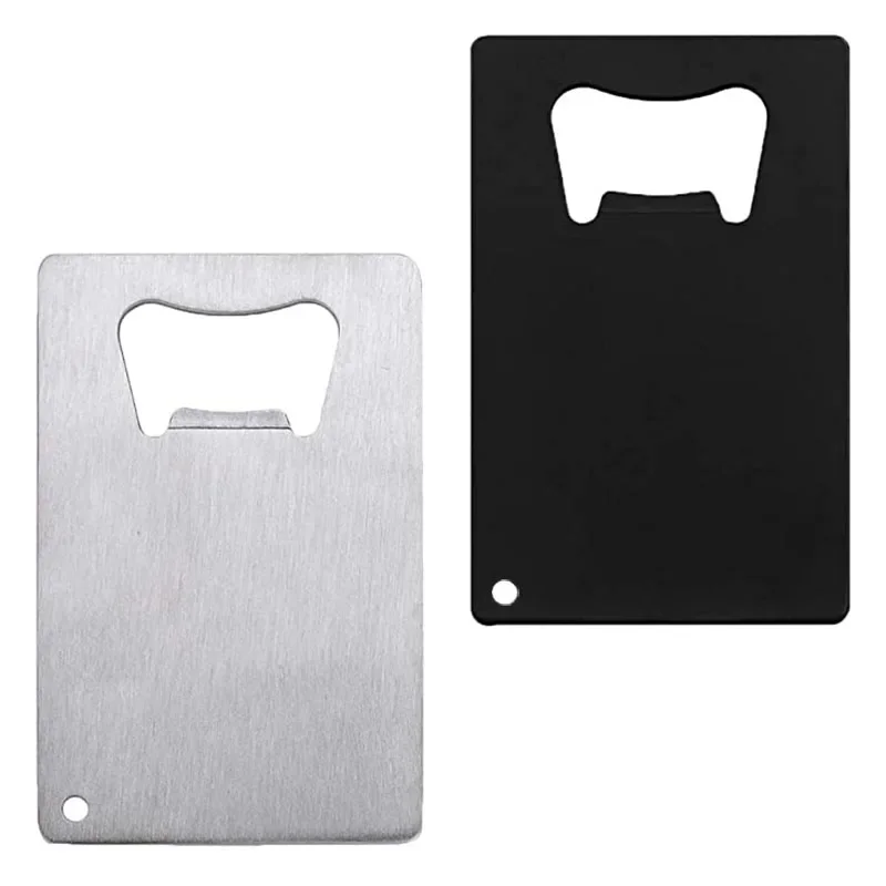 

10/30Pcs Credit Card Bottle Opener, Stainless Steel Flat Bartender Beer Opener - Kitchen & Bar Tools