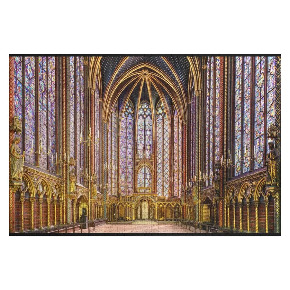 

Sainte-Chapelle Paris Jigsaw Puzzle Jigsaw Custom Baby Wooden Puzzle