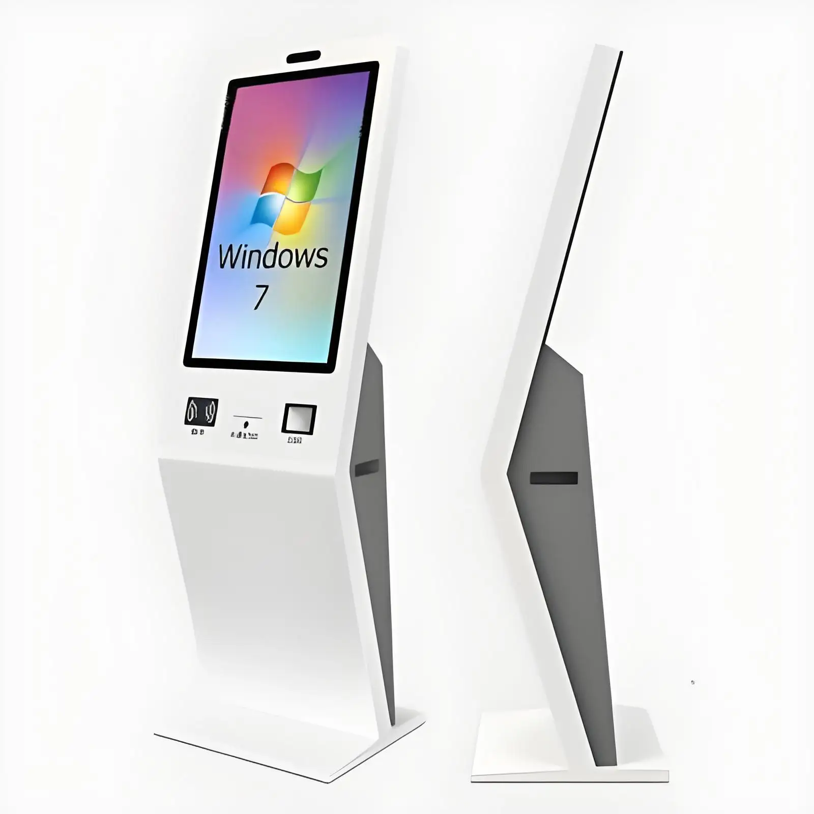 27-Inch Android Touch Screen Kiosk Self-Service Payment Terminal QR Reader Ordering SDK Printer Barcode Scanning Kiosk