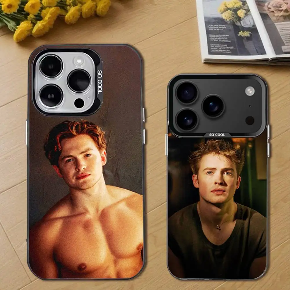 

Cool K-Kit C-Connor Actor Phone Case For iPhone 17,16,15,14,13,12,11,Pro,Max,Plus,E,Air,Mini Black Tpu Cover