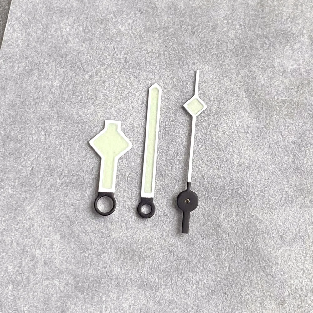 Luminous Snowflake White Watch Hand Needles fit for NH35A NH36A ETA 2824 PT5000 Automatic Movement Watch Accessories Parts