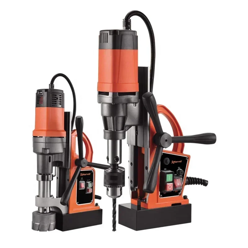 

Industrial MW-50T Hand Push Drilling machine with magnetic base 13500N Annular cutter 50mm steel core drill