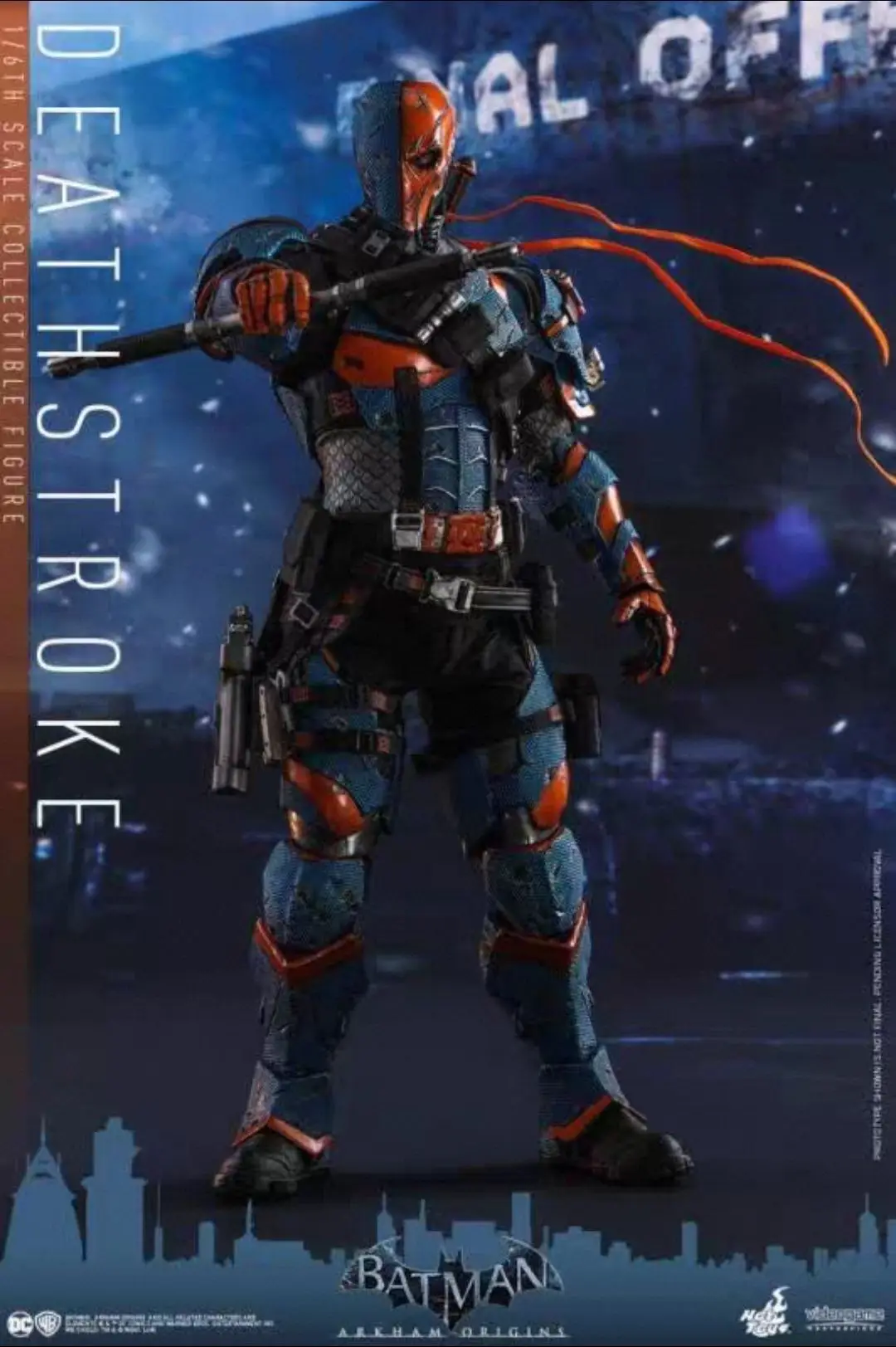 

In-stock HOTTOYS Batman Arkham Origins Deathstroke HT VGM30 1/6 Action Figure Model Collector's Gift