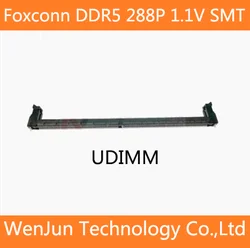 Original Foxconn DDR5 Desktop Memory Slot 288P 1.1V SMT Standing sticker Memory socket slot UDIMM