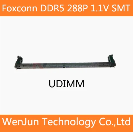 Original Foxconn DDR5 Desktop Memory Slot 288P 1.1V SMT Standing sticker Memory socket slot UDIMM