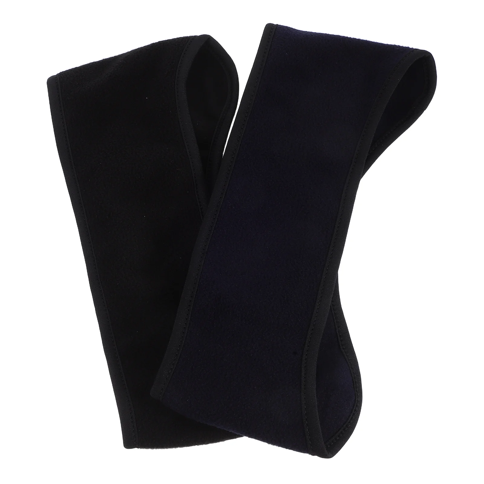 

2Pcs Athletic Headband Set for Cold Weather Outdoor Activities Sweat Absorbing Stretchy Design Ideal Gym Yoga Football Ear