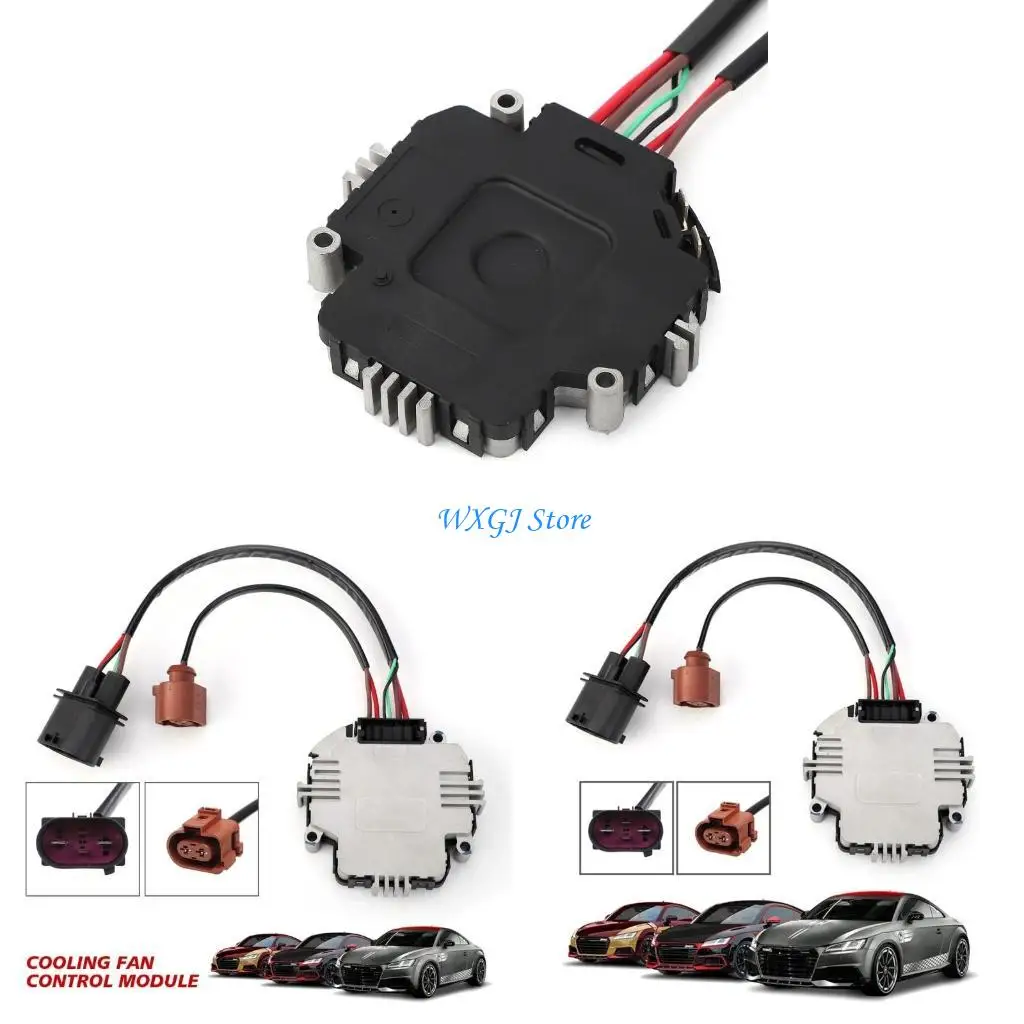 

37JE Radiator Cooling Fan Control Module for 2010-2014 Golf 1TD959455 Replacement