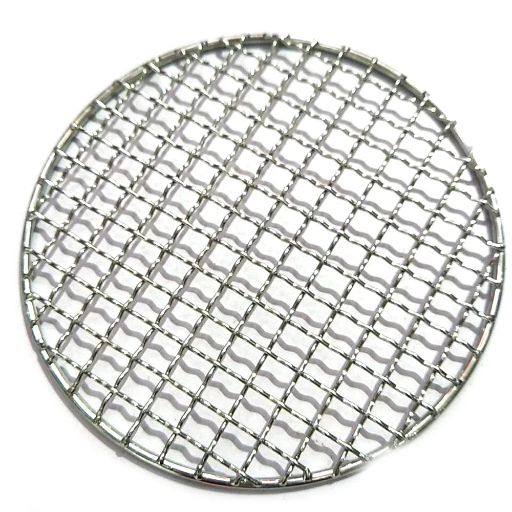 Barbecue Round BBQ Grill Net Meshes Racks Grid Grate Steam Mesh Wire Cooking Barbecue Round BBQ Grill Net Meshes Racks Grid