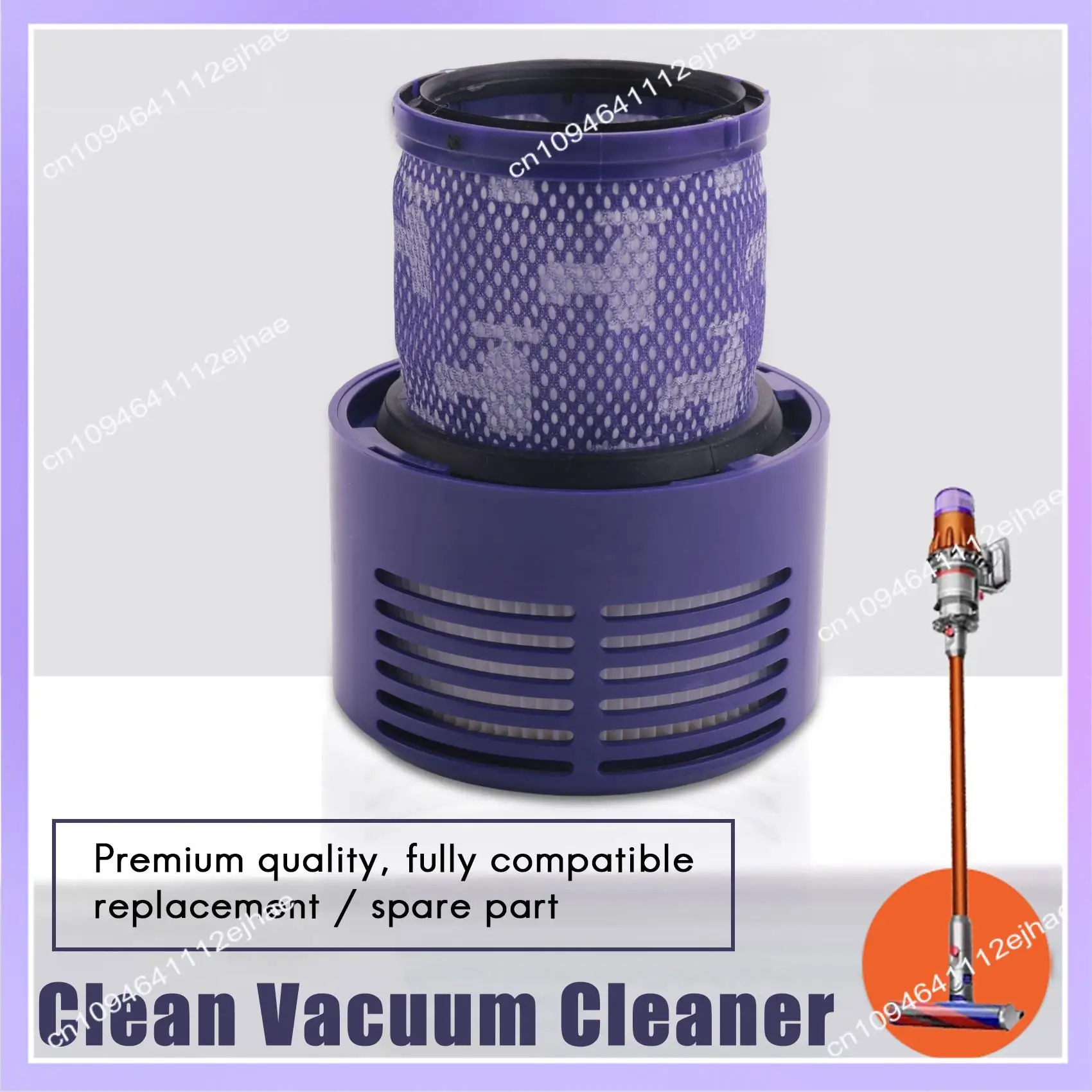 N83R Washable Filter Unit For Dyson V10 SV12 Cyclone Animal Absolute Total Clean Vacuum Cleaner (Pack Of 2)