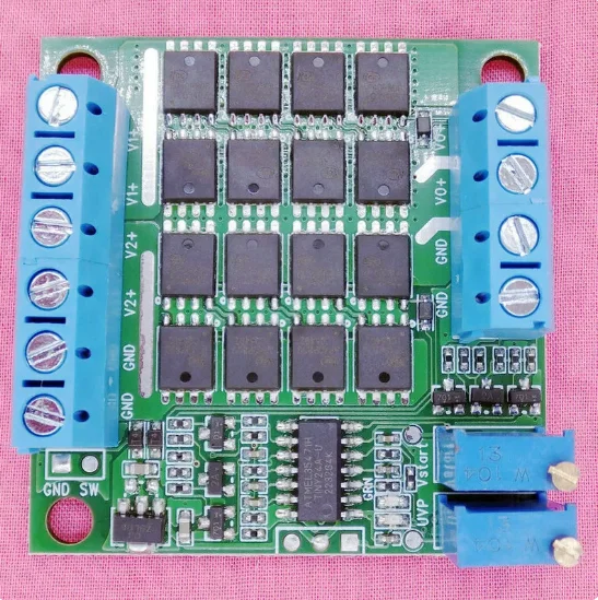 Dual DC Power Supply Ideal Diode Module 40A Redundant UPS Switching for Solar Battery
