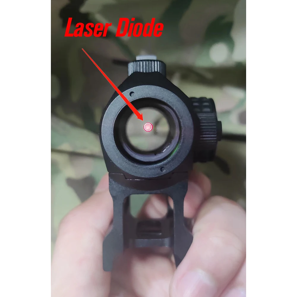 NEW 2023Ver. Optics CF-RD2 Red Dot Sight Gen II- 2 MOA Dot CF-RD2 With lower 1/3 co-witness mount