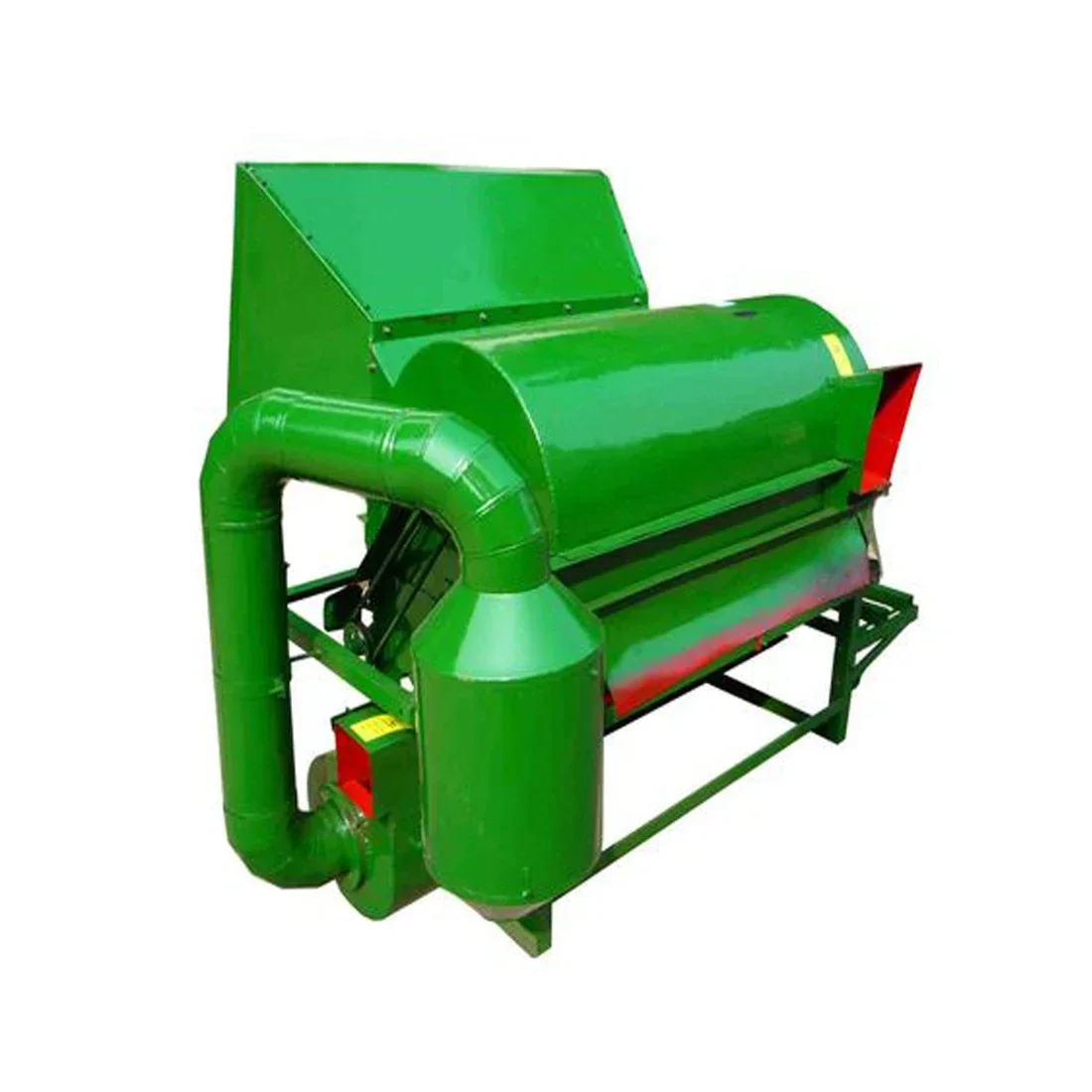 

The Thresher Feeds A Large Amount Of Rapeseed, Soybean, Broad Bean, Sesame, Rapeseed, Radish, Medicinal Materials, And Pod Types