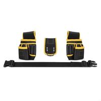 L74C Multiple Pocket Tool Belts Gardening Belt with Quick Releases Buckle,Adjustable Belt Work Apron for Men and Women