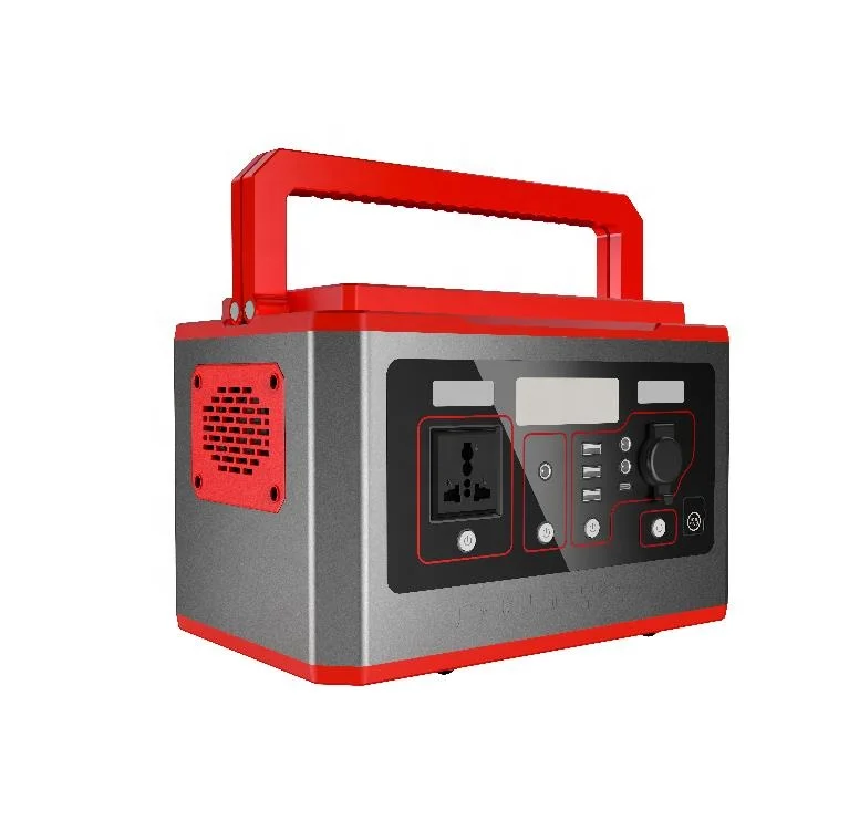 

500W Backup Lithium Battery Portable Power Station Pure Sine Wave AC Outlet Solar Generator For Outdoor Camping Travel Hunting